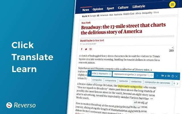 reverso翻译扩展插件官方版 3.2.263 最新版