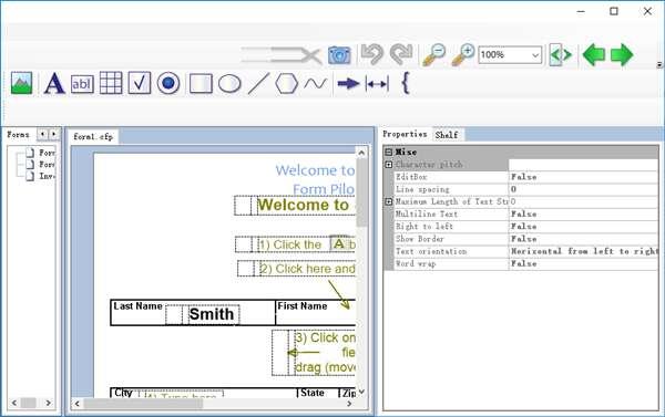 Form Pilot Pro(填充纸张表格设计)官方版 2.09.02 最新版 Form Pilot Pro(填充纸张表格设计)官方版 2.09.02 最新版