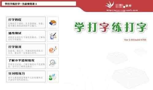 学打字练打字软件绿色版 2.93 最新版