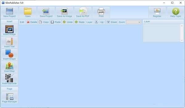 SlimPublisher(桌面出版系统)绿色版 5.0 官方版