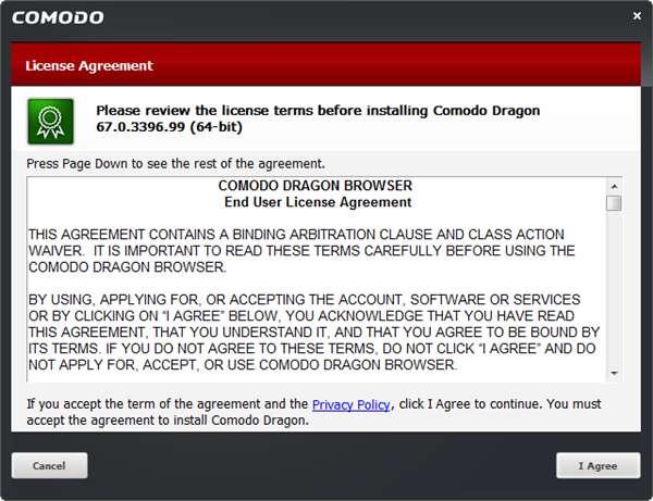 Comodo Dragon(龙安全浏览器)官方版 80.0.3987.166 最新版