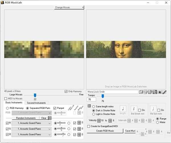 RGB MusicLab(图片转音乐)官方版 3.5 绿色版