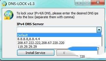 DNS-LOCK(DNS防劫持工具)官方版 1.3 免费绿色版 DNS-LOCK(DNS防劫持工具)官方版 1.3 免费绿色版