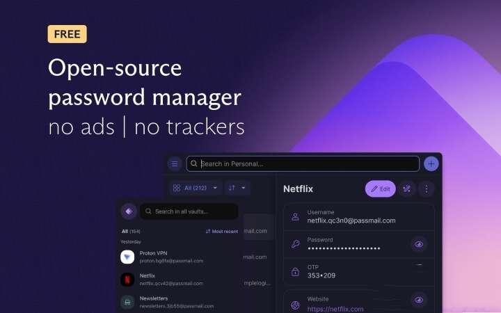 Proton Pass(密码管理插件)最新版 1.4.0 官方版 Proton Pass(密码管理插件)最新版 1.4.0 官方版