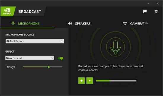 NVIDIA Broadcast(英伟达直播助手)绿色版 1.4.0.29 官方版