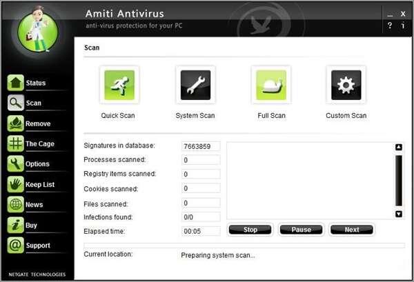 Amiti Antivirus(安全防护软件)官方版 25.0.950 最新版