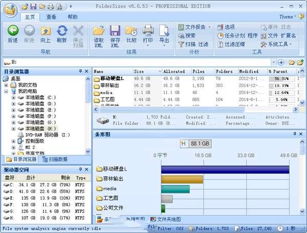 FolderSizes(磁盘管理工具)官方版 9.5 最新版 FolderSizes(磁盘管理工具)官方版 9.5 最新版