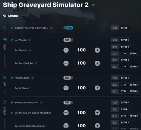 船舶墓地模拟器2修改器 1.0.2 GreenHouse版