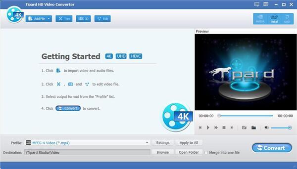 Tipard HD Video Converter(高清视频转换工具)官方版 9.2.20中文版 Tipard HD Video Converter(高清视频转换工具)官方版 9.2.20中文版