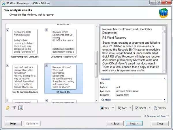 RS Word Recovery(word数据恢复工具)官方版 4.7 最新绿色版 RS Word Recovery(word数据恢复工具)官方版 4.7 最新绿色版
