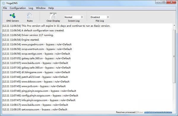 YogaDNS(DNS安全工具) 1.27 官方版