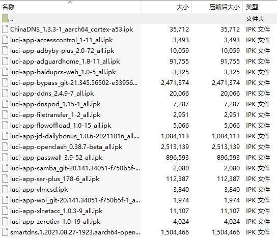 openwrt插件库大全 最新免费版