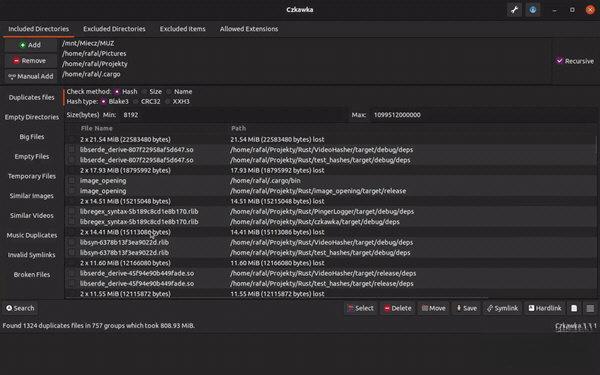 Czkawka(垃圾文件清理软件) 6.0.0 官方版