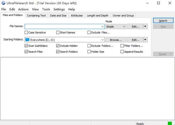 UltraFileSearch(超级文件搜索)官方版 6.6.0.23073 最新版