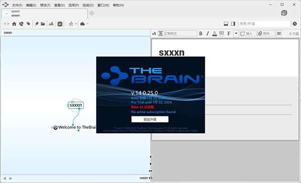 TheBrain(思维导图软件)官方版 14.0.25.0中文版 TheBrain(思维导图软件)官方版 14.0.25.0中文版