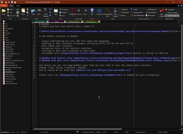 BowPad(代码文字编辑工具)v2.9.4官方版