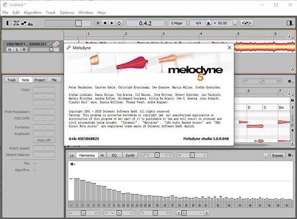 Celemony Melodyne Studio(音频编辑软件)官方版 5.3.0.011 最新版 Celemony Melodyne Studio(音频编辑软件)官方版 5.3.0.011 最新版