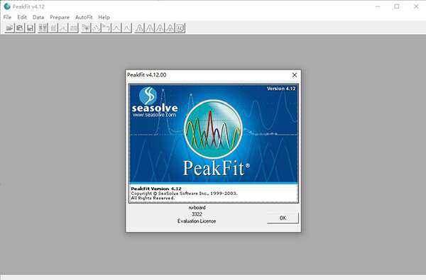 Systat PeakFit(分峰拟合软件)官方版 4.12 最新版