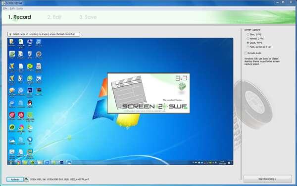 Screen2SWF(屏幕录制软件)免费版 3.7官方版