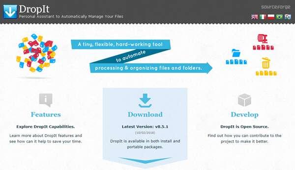DropIt(文件分类管理软件)官方版 8.5.1中文版