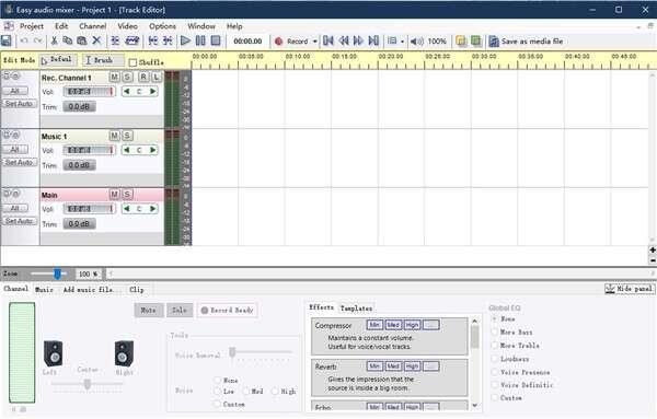 Easy Audio Mixer(混音制作软件)官方版 2.4 最新版 Easy Audio Mixer(混音制作软件)官方版 2.4 最新版
