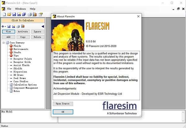 Schlumberger Flaresim(火炬系统模拟设计软件)官方版 2023.1.132 最新版 Schlumberger Flaresim(火炬系统模拟设计软件)官方版 2023.1.132 最新版