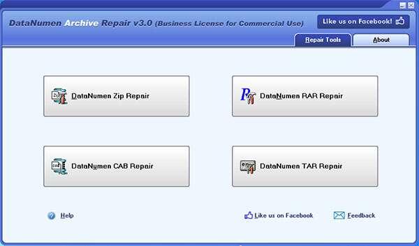 DataNumen Archive Repair(压缩文件修复软件)官方版 3.0.0 最新版 DataNumen Archive Repair(压缩文件修复软件)官方版 3.0.0 最新版