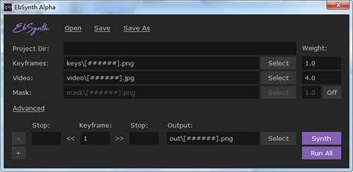 EbSynth Alpha（特效动画制作软件）官方版 1.4 免费版