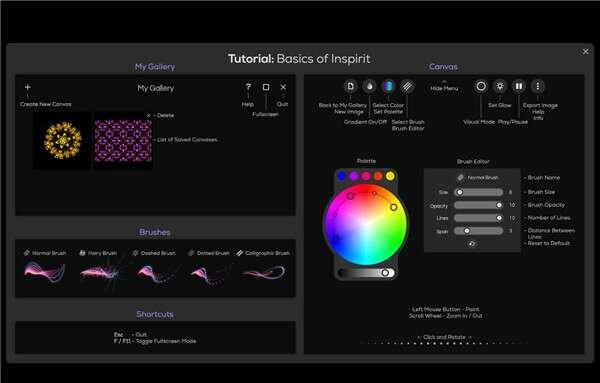 Escape Motions Inspirit（万花筒绘画软件）官方版 1.1.5 最新版