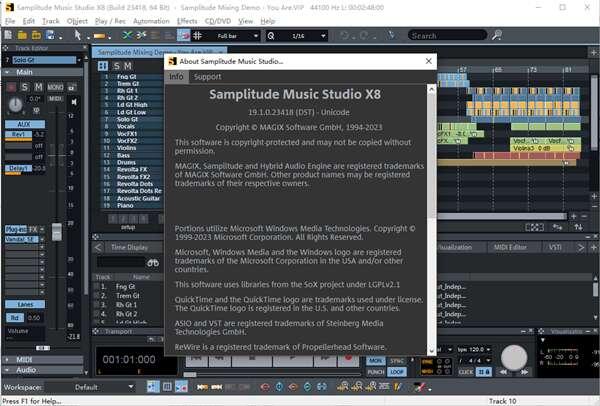 Magix Samplitude8官方版v8.0最新版 Magix Samplitude8官方版v8.0最新版