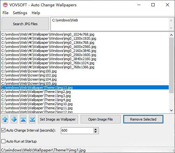 Vovsoft Auto Change Wallpapers(自动换壁纸) v1.3 官方版
