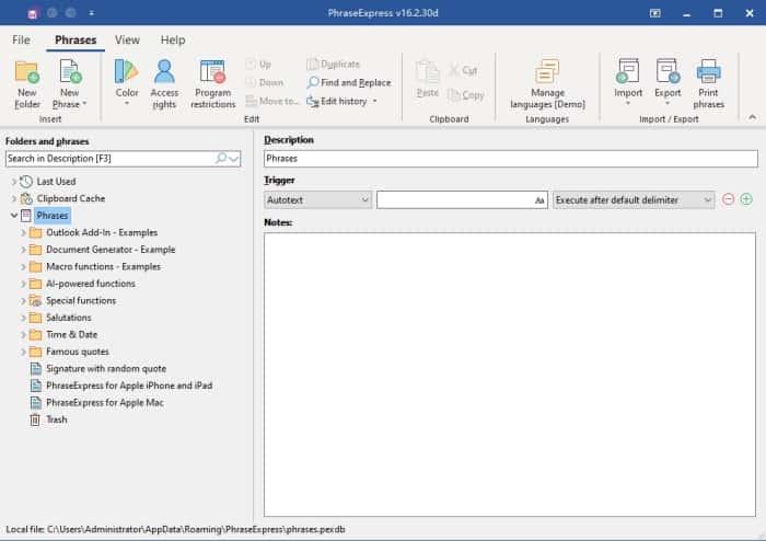 PhraseExpress(短语快速记录工具)v17.0.95