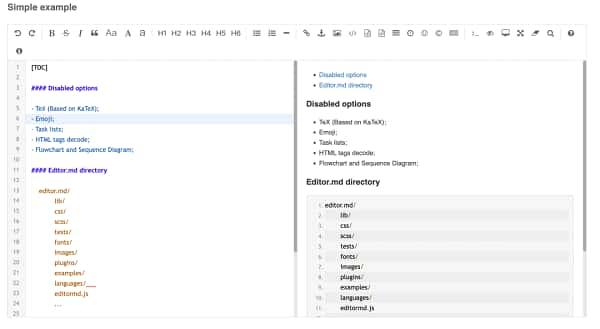 Editor.md(Markdown开源在线编辑器)v1.5.0官方版