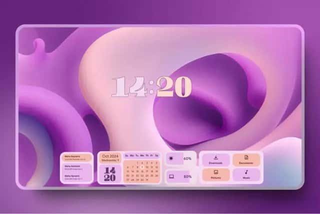 MD3Windows(雨滴桌面皮肤小部件)v0.4 MD3Windows(雨滴桌面皮肤小部件)v0.4