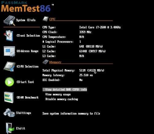 PassMark MemTest86(内存测试软件)v8.2中文绿色版