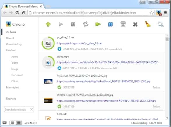 Chrono下载管理器(谷歌浏览器扩展插件)v0.13.8
