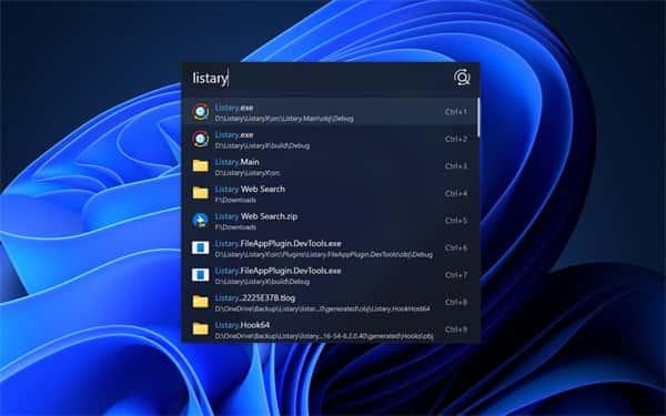 Listary搜索工具v6.3.5.94官方版 Listary搜索工具v6.3.5.94官方版