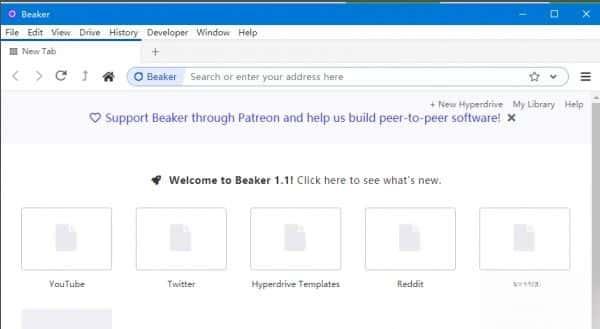 Beaker浏览器电脑版v1.1.0专业版 Beaker浏览器电脑版v1.1.0专业版