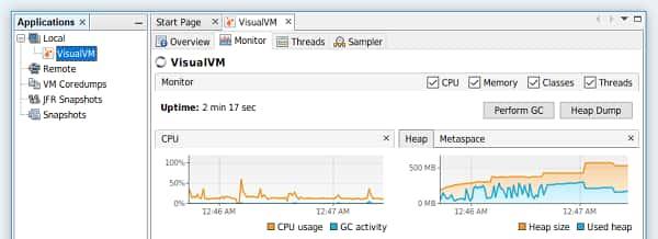 VisualVM(Java程序性能分析工具)v2.1.10官方版