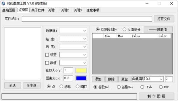 网优图层工具v7.0 绿色版