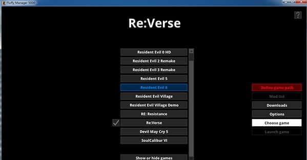 fluffy manager 5000(生化危机MOD管理器)v2.245官方最新版 fluffy manager 5000(生化危机MOD管理器)v2.245官方最新版