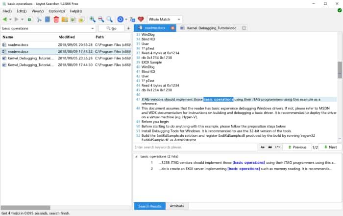 AnyTXT Searcher全文搜索工具v1.3.2477
