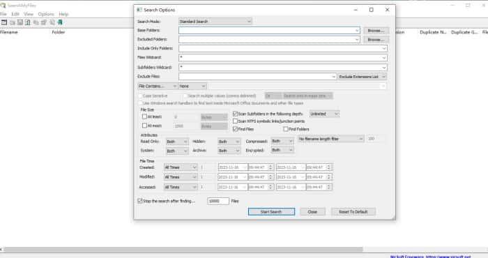 SearchMyFiles(文件搜索)v3.35官方版