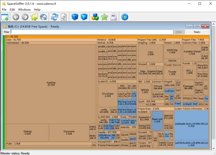 SpaceSniffer(磁盘空间分析工具)v2.0.5.18中文版