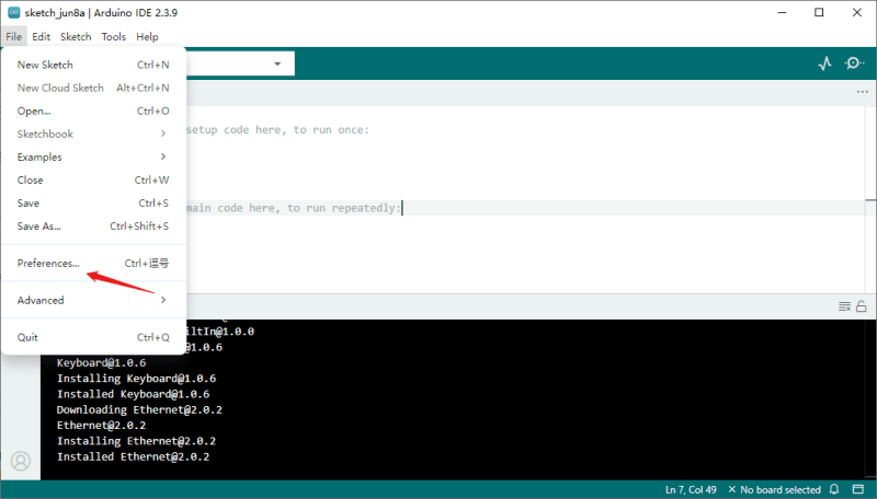 Arduino IDE中文版 Arduino IDE中文版