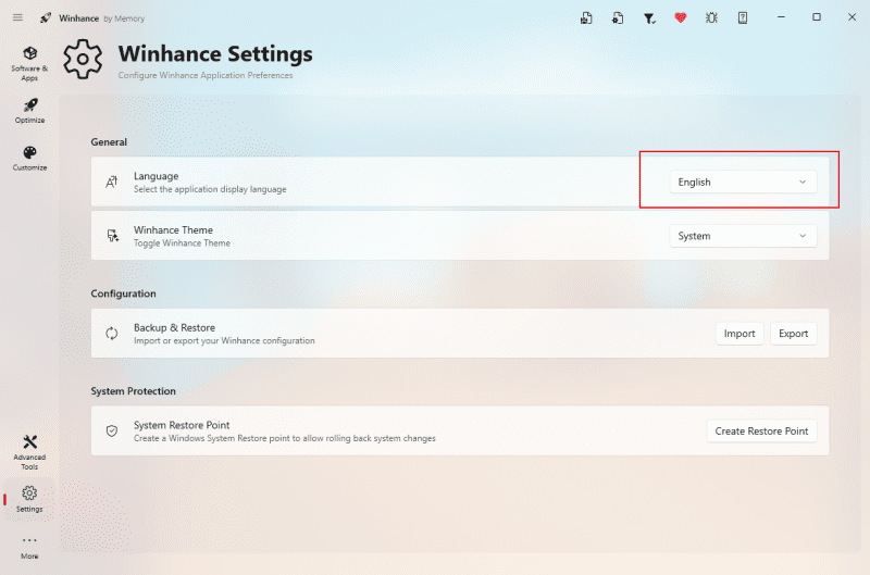 Winhance汉化版 Winhance汉化版