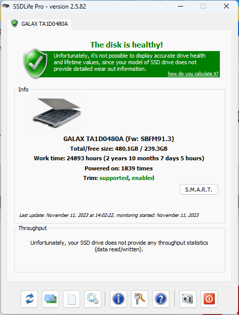 SSDlife固态硬盘检测工具 SSDlife固态硬盘检测工具